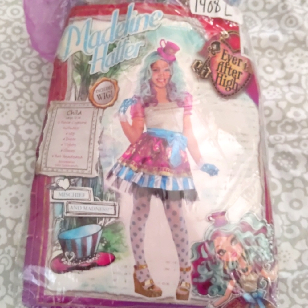 Madeline Hatter Girl Costume!